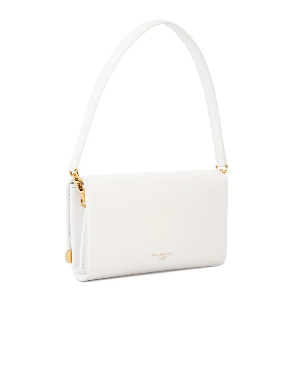 Шкіряна сумка Marlene Dolce&Gabbana BB7756-A3G19, білий колір • Купити в інтернет-магазині Kameron