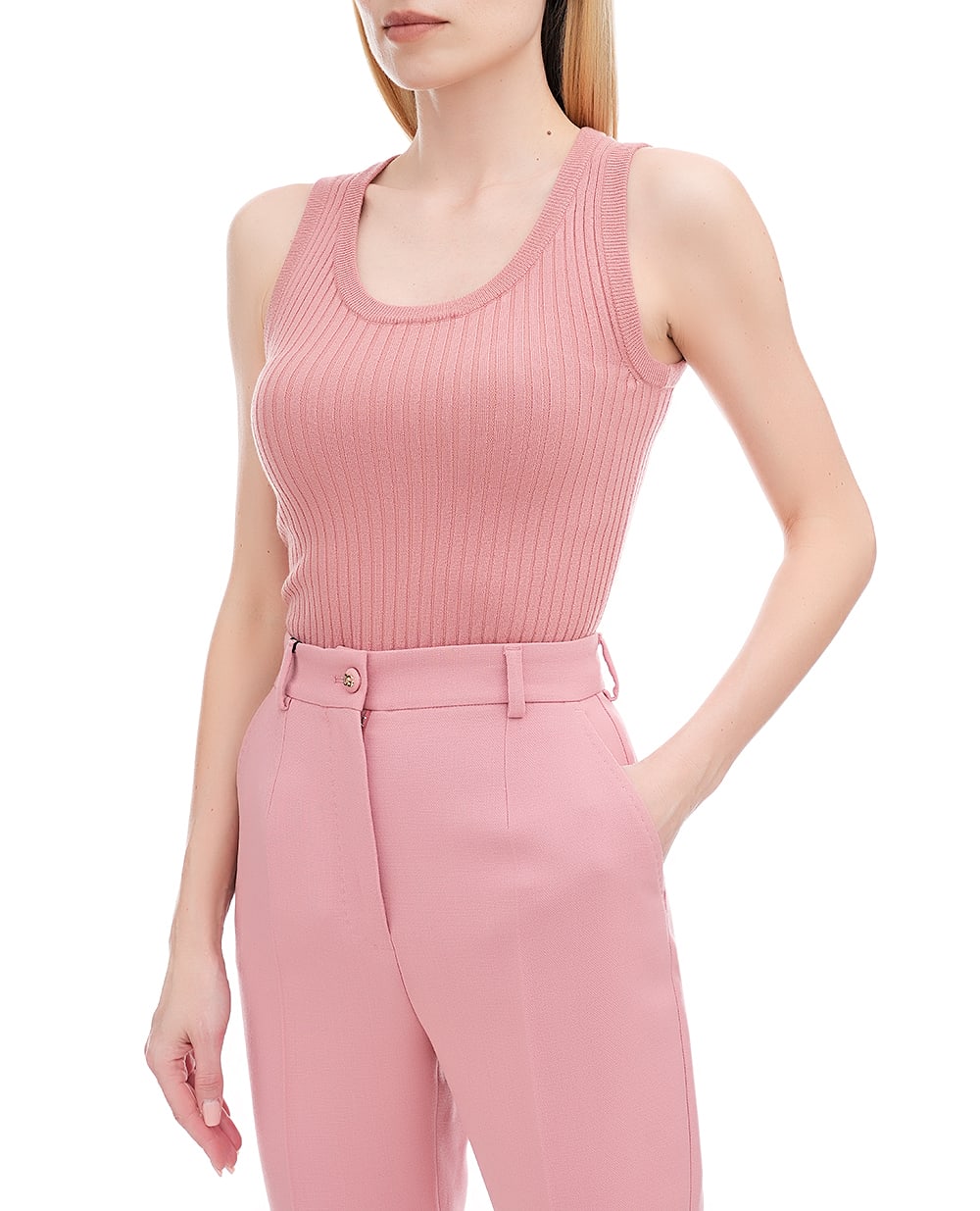 Майка Dolce&Gabbana FXT31T-JCVXG, розовый цвет • Купить в интернет-магазине Kameron