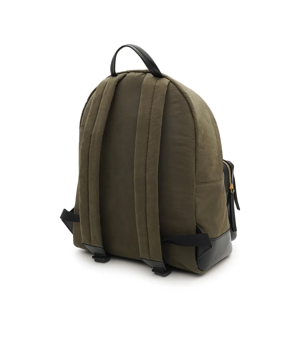 Рюкзак Pulse з телячої шкіри та нейлону Balmain GM1GE276TNRO, хакі колір • Купити в інтернет-магазині Kameron