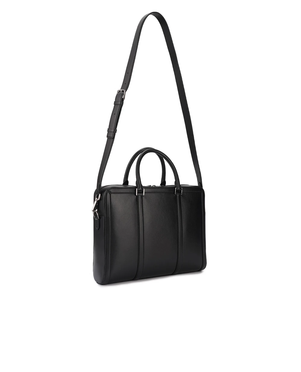 Кожаный портфель Dolce&Gabbana BM2321-AV956, черный цвет • Купить в интернет-магазине Kameron