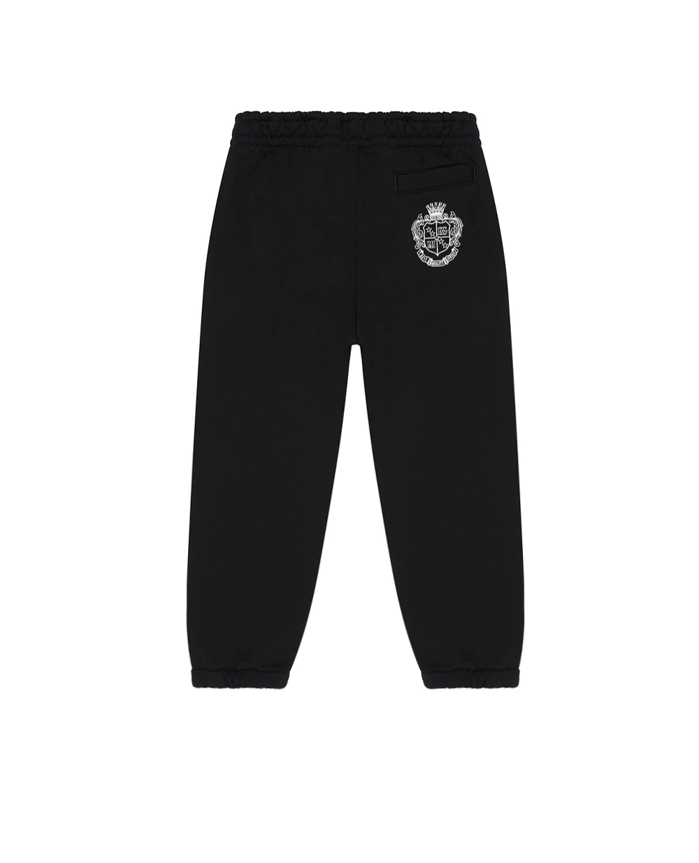 Дитячі спортивні штани (костюм) Dolce&Gabbana Kids L1JPLE-G7PTH, чорний колір • Купити в інтернет-магазині Kameron