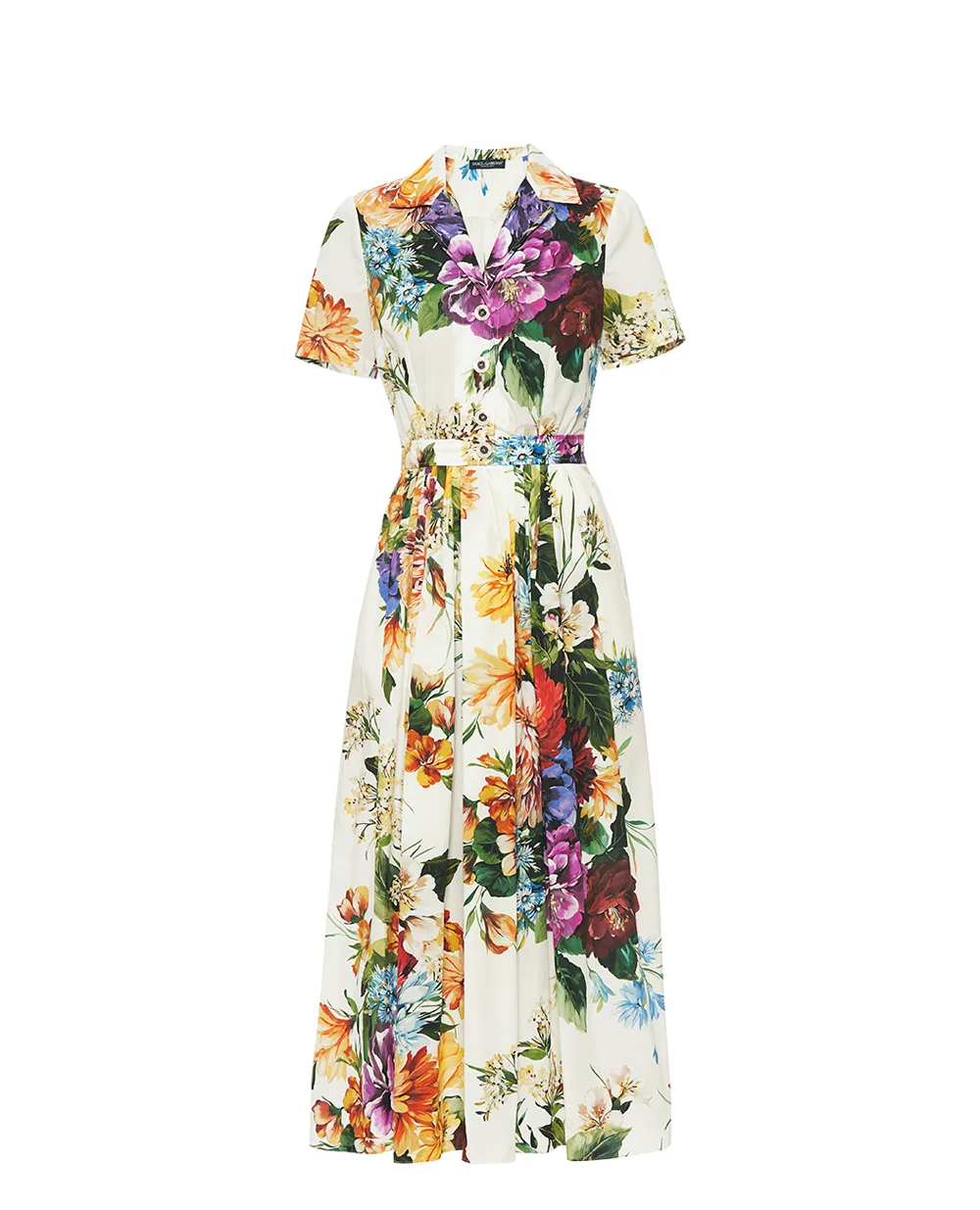 Сукня з квітковим принтом Dolce&Gabbana F6TVLT-HS5TR, різнокольоровий колір • Купити в інтернет-магазині Kameron