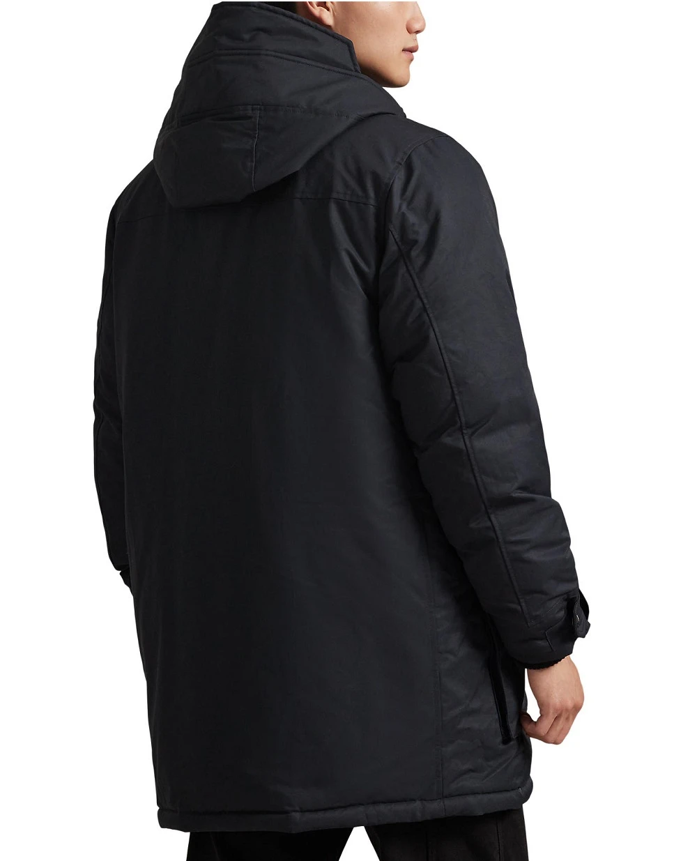 Пуховая парка Polo Ralph Lauren 710968114002, черный цвет • Купить в интернет-магазине Kameron