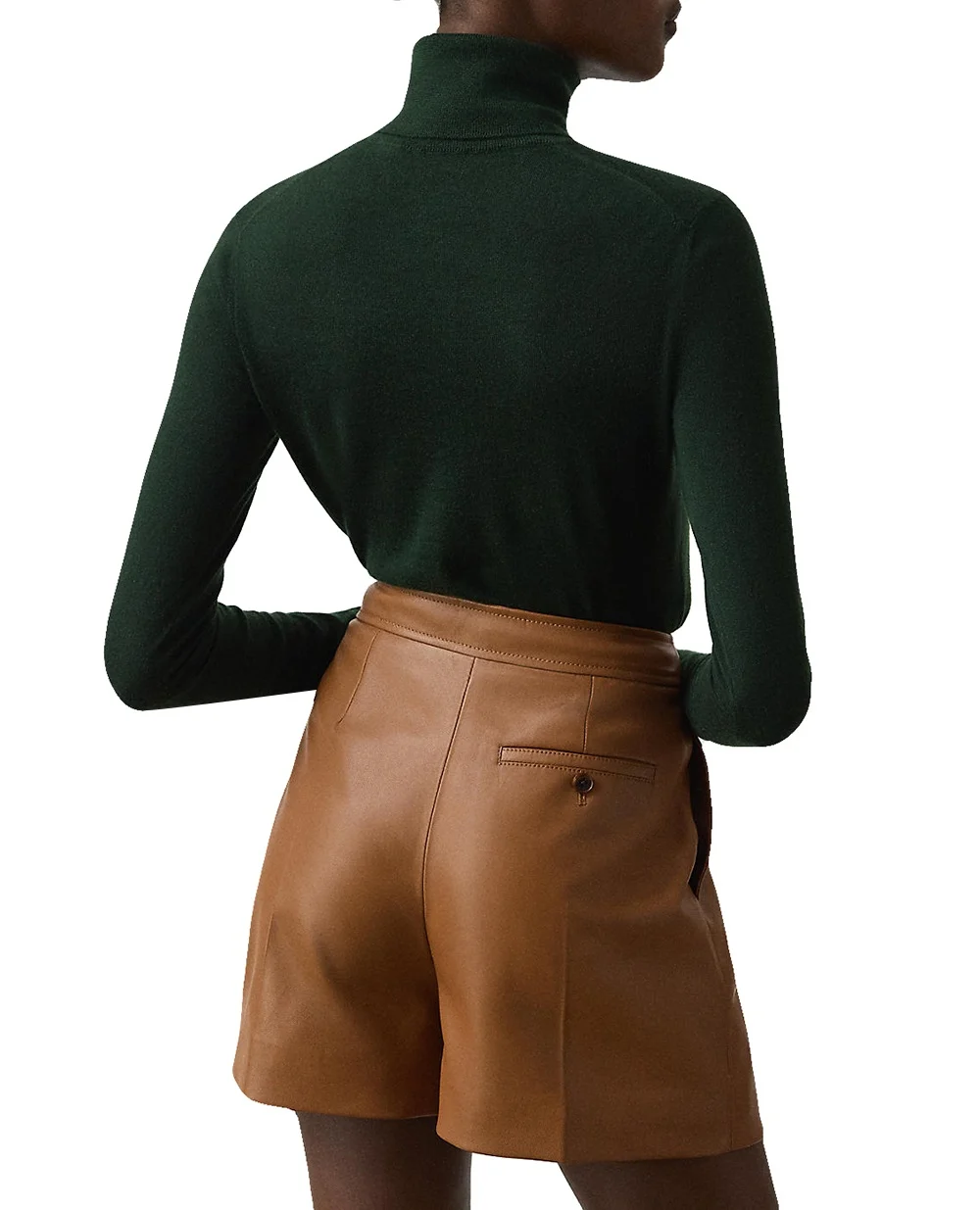 Гольф из кашемира Ralph Lauren Collection 290919111028, зеленый цвет • Купить в интернет-магазине Kameron