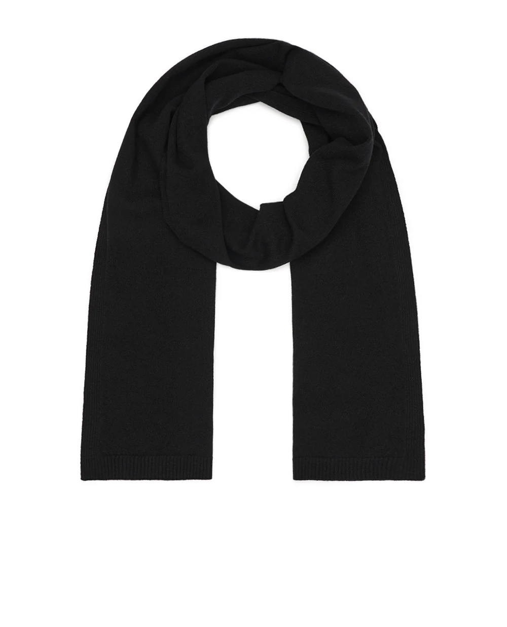 Шарф из кашемира Dolce&Gabbana FXR17T-JDVC2, черный цвет • Купить в интернет-магазине Kameron