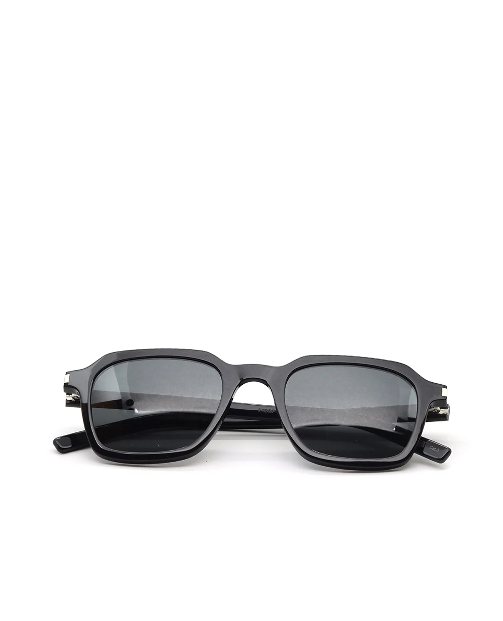 Сонцезахисні окуляри Saint Laurent SL 715 SLIM-001, чорний колір • Купити в інтернет-магазині Kameron