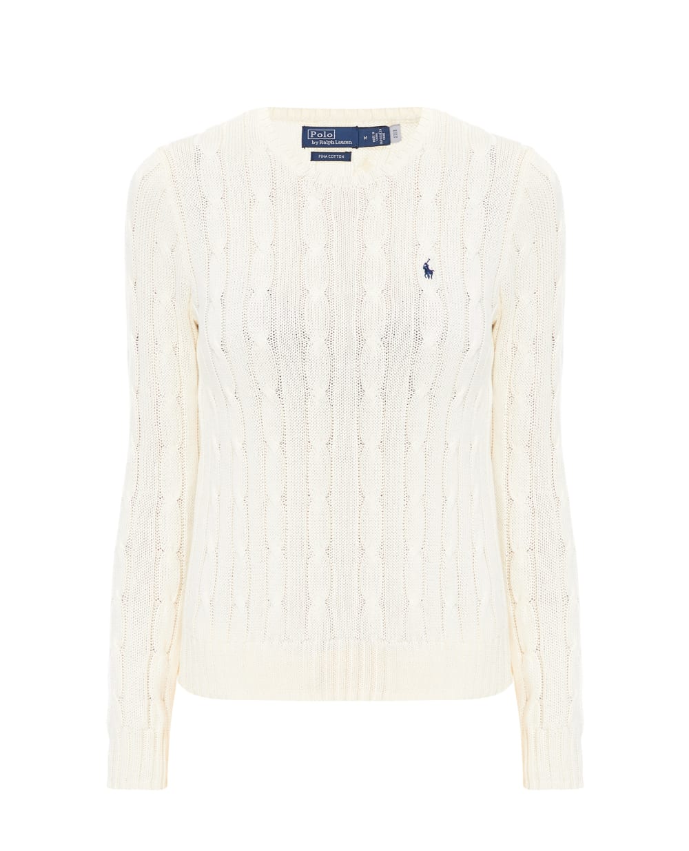 Джемпер Polo Ralph Lauren 211891640010, белый цвет • Купить в интернет-магазине Kameron