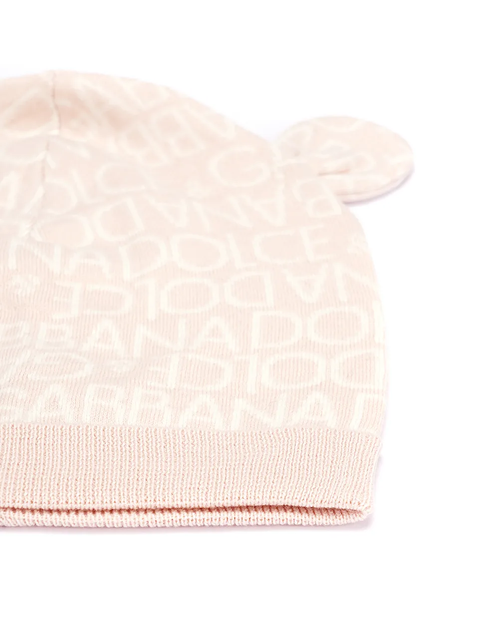 Детская шапка Dolce&Gabbana Kids LNKHA3-JFMU8, розовый цвет • Купить в интернет-магазине Kameron