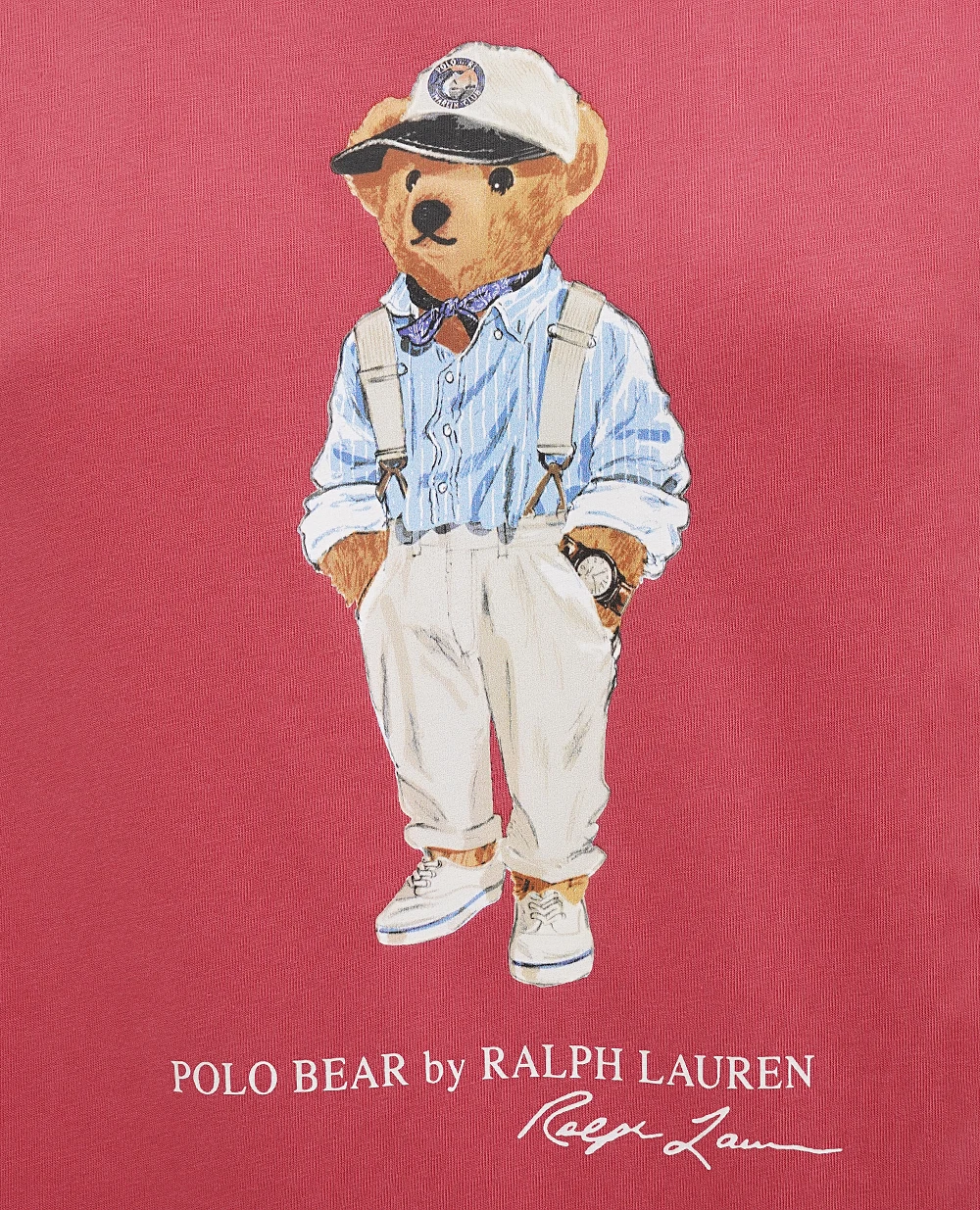 Футболка Polo Bear Polo Ralph Lauren 710854497036, кораловий колір • Купити в інтернет-магазині Kameron