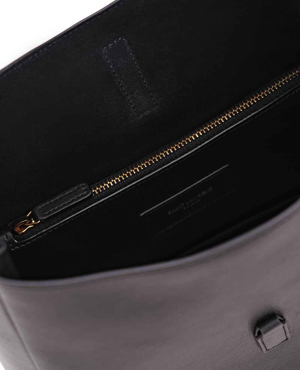 Кожаная сумка Le 5 À 7 Small Saint Laurent 713938-AAAUQ, черный цвет • Купить в интернет-магазине Kameron