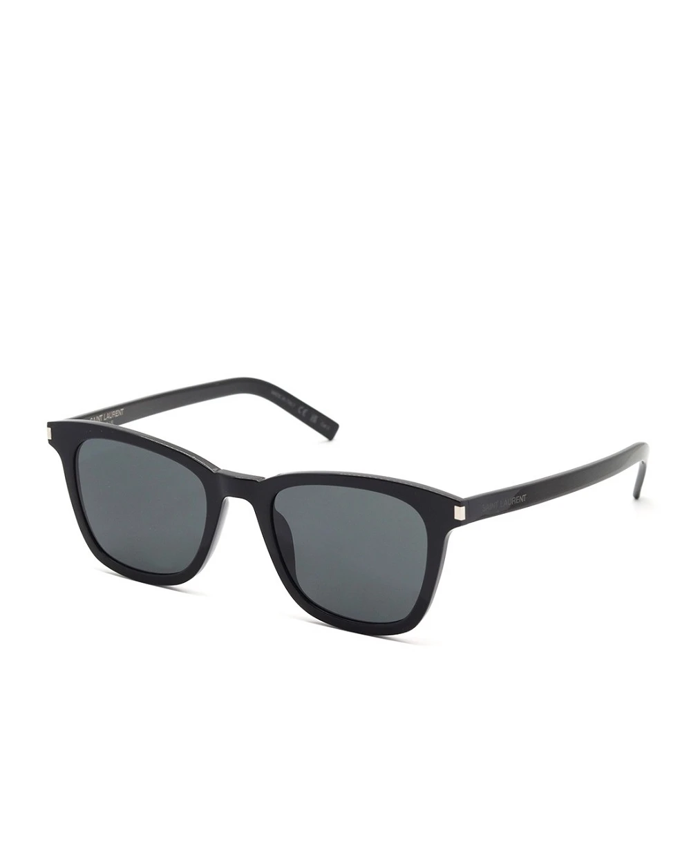 Солнцезащитные очки Saint Laurent SL 716 SLIM-001, черный цвет • Купить в интернет-магазине Kameron