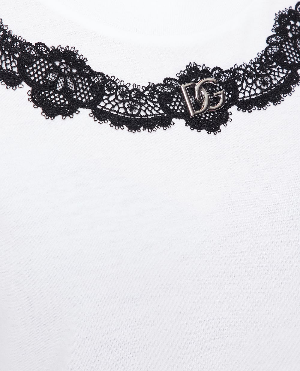 Футболка Dolce&Gabbana F8T00Z-G7H1Z, білий колір • Купити в інтернет-магазині Kameron