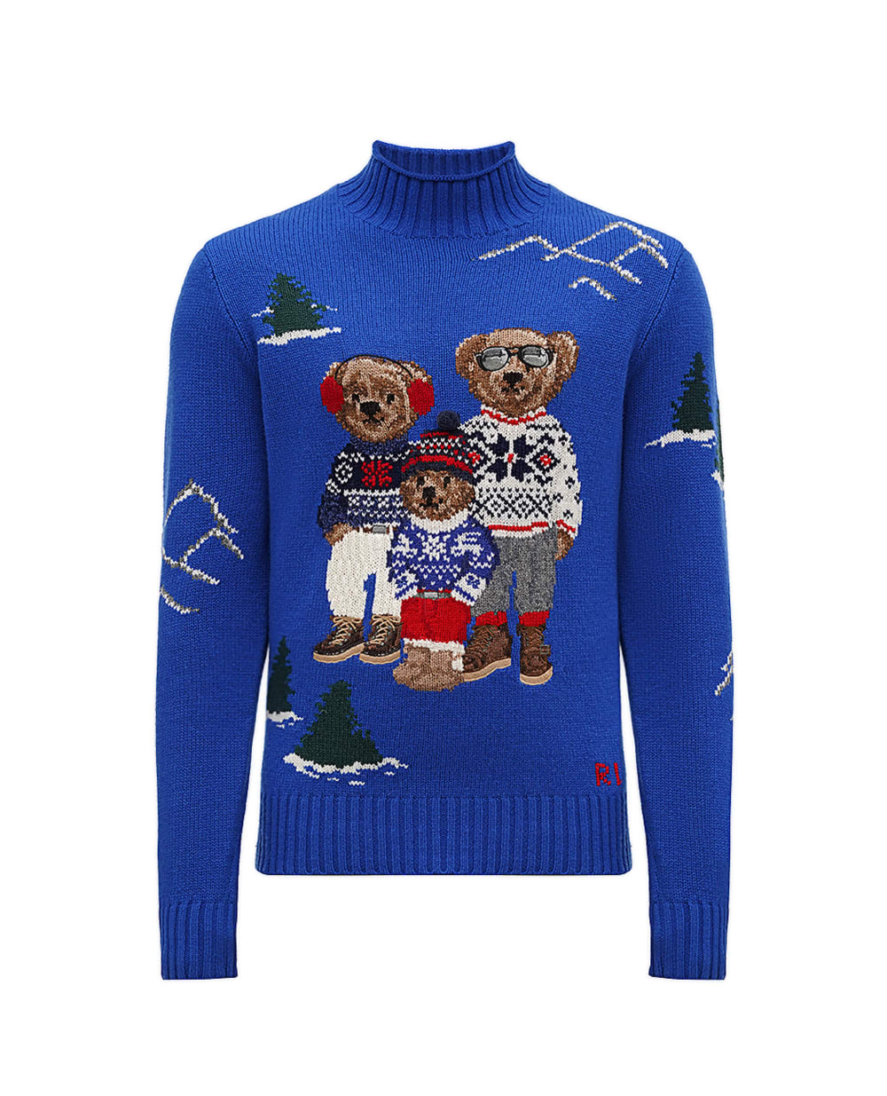 Свитер Polo Bear Polo Ralph Lauren 710952385001, синий цвет • Купить в интернет-магазине Kameron