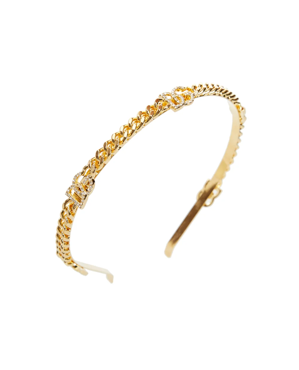 Обруч Dolce&Gabbana WHN6L2-W1111, золотой цвет • Купить в интернет-магазине Kameron