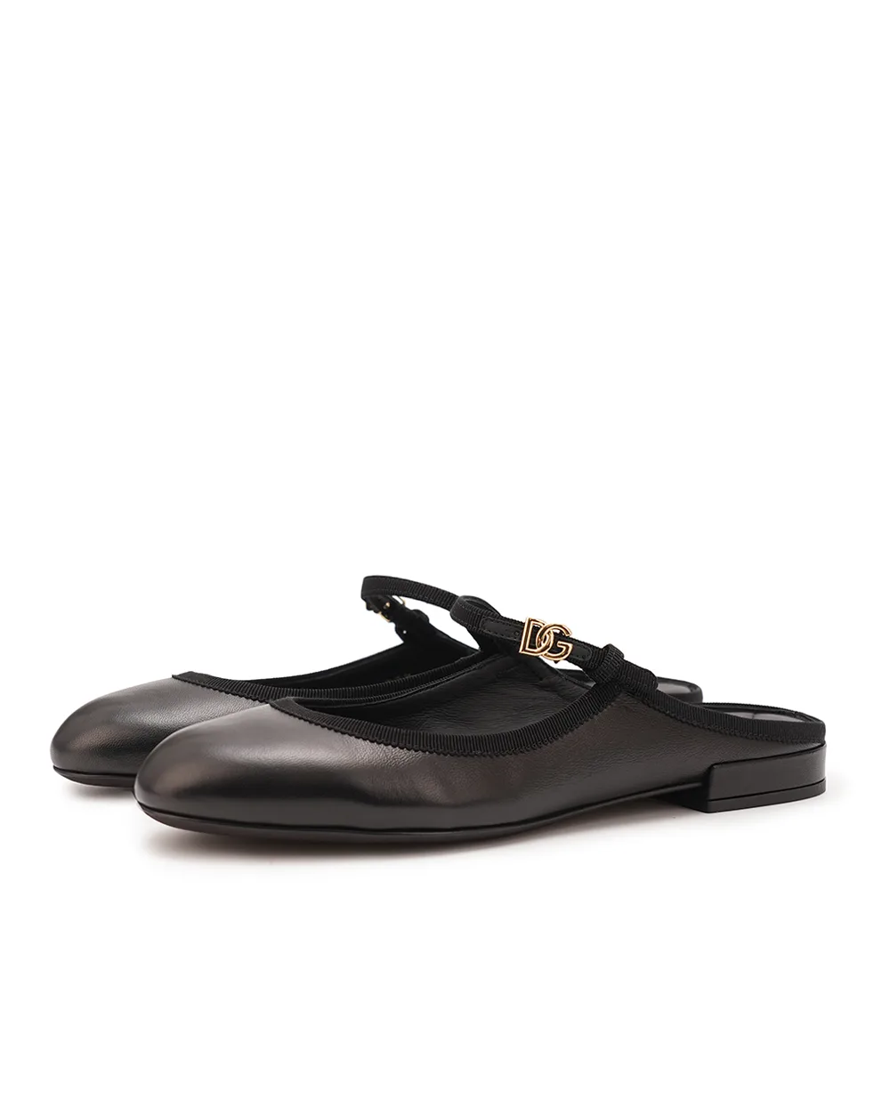 Балетки Dolce&Gabbana CI0174-A9U91, черный цвет • Купить в интернет-магазине Kameron