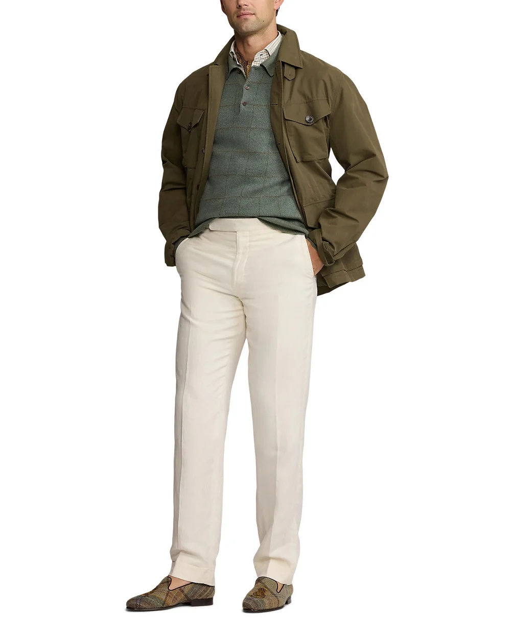 Светр Ralph Lauren Purple Label 790957774001, зелений колір • Купити в інтернет-магазині Kameron