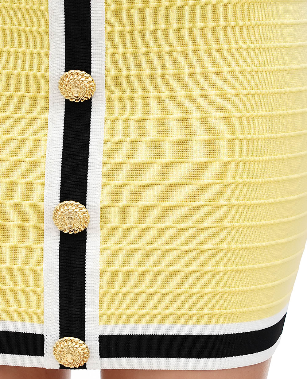 Спідниця Balmain CF2LB291KG04, жовтий колір • Купити в інтернет-магазині Kameron