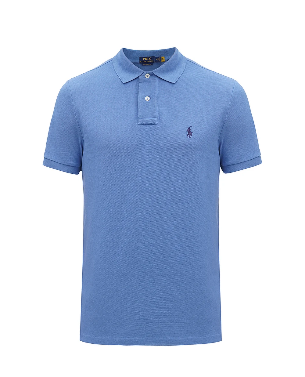 Поло Mesh Polo Ralph Lauren 710680784325, голубой цвет • Купить в интернет-магазине Kameron