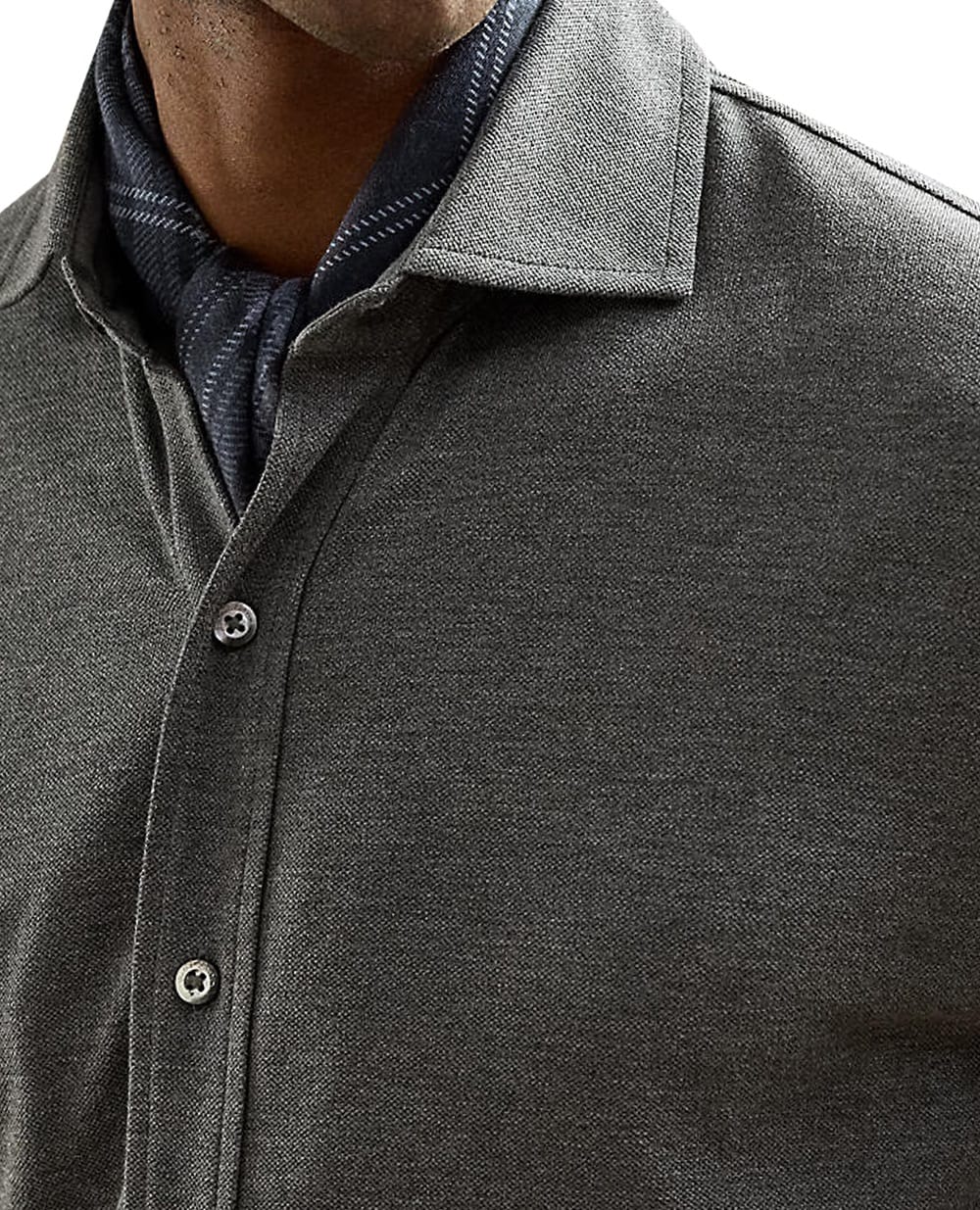 Рубашка Ralph Lauren Purple Label 790774610047, серый цвет • Купить в интернет-магазине Kameron
