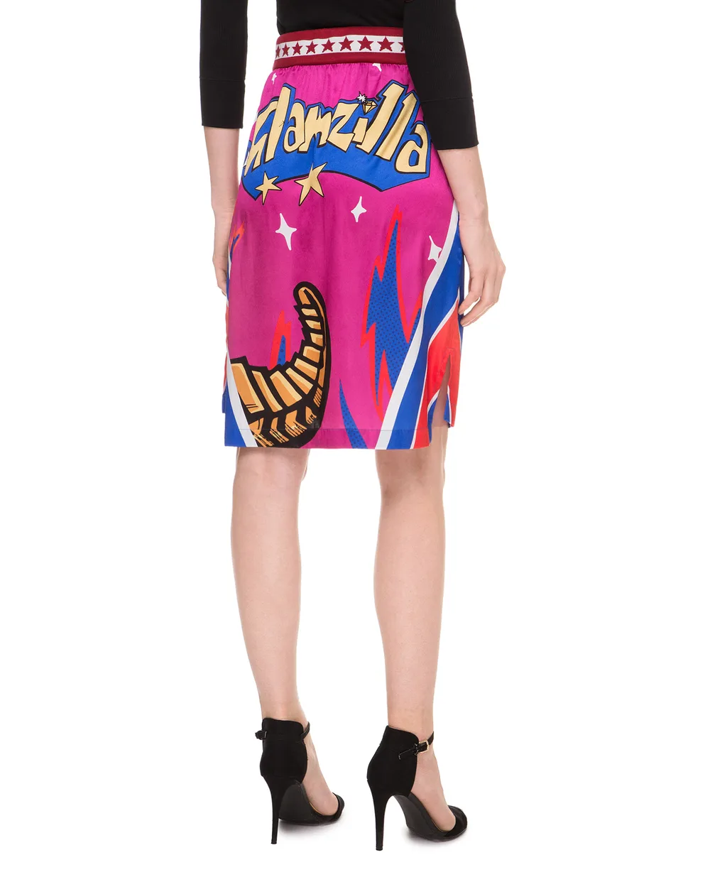 Юбка Dolce&Gabbana F4BLAT-G7SFN, малиновый цвет • Купить в интернет-магазине Kameron