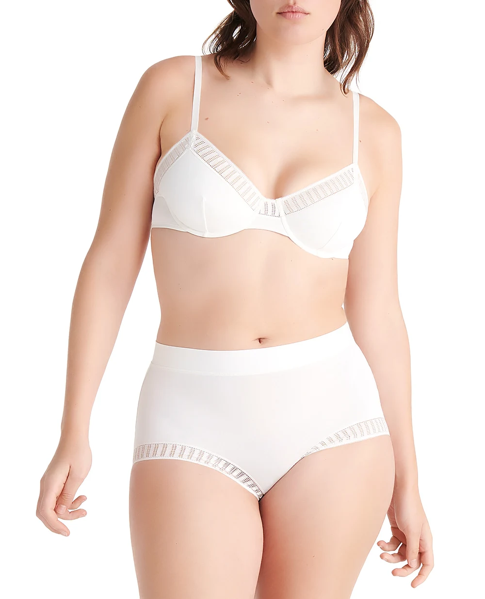 Трусы SOLANGE GRAPHIC ERES 612413, молочный цвет • Купить в интернет-магазине Kameron