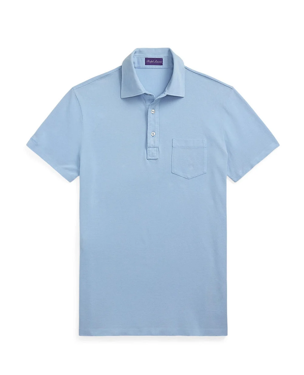 Поло Ralph Lauren Purple Label 790963409003, голубой цвет • Купить в интернет-магазине Kameron
