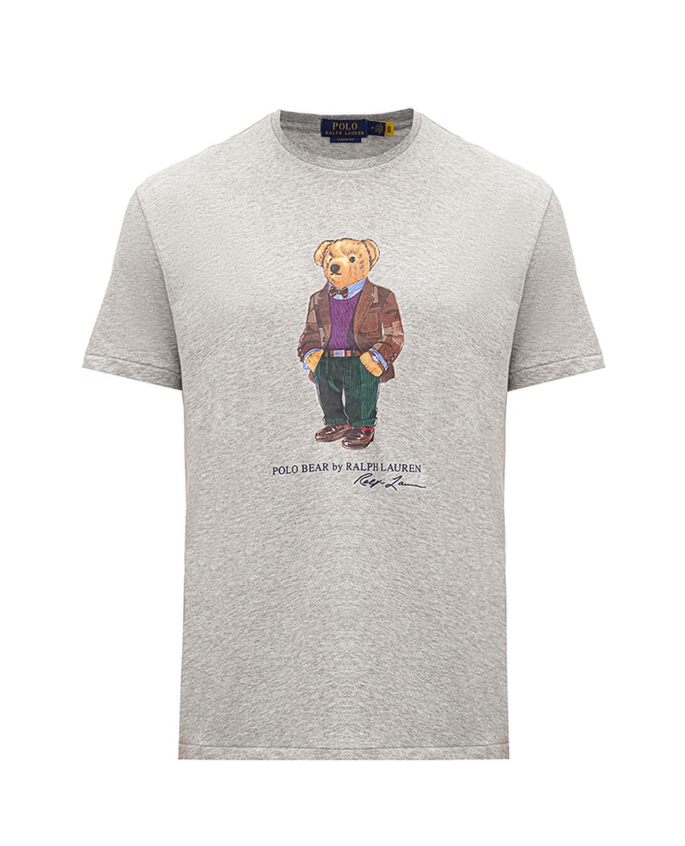 Футболка Polo Bear Polo Ralph Lauren 710854497025, серый цвет • Купить в интернет-магазине Kameron