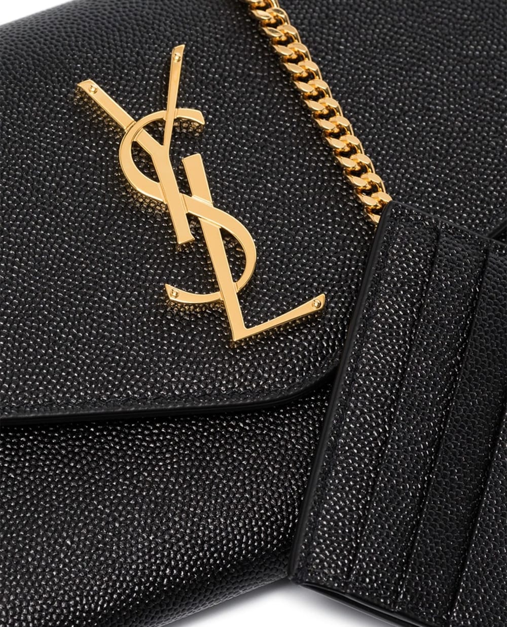 Сумка Uptown Chain Wallet Saint Laurent 607788-1GF0J, чорний колір • Купити в інтернет-магазині Kameron