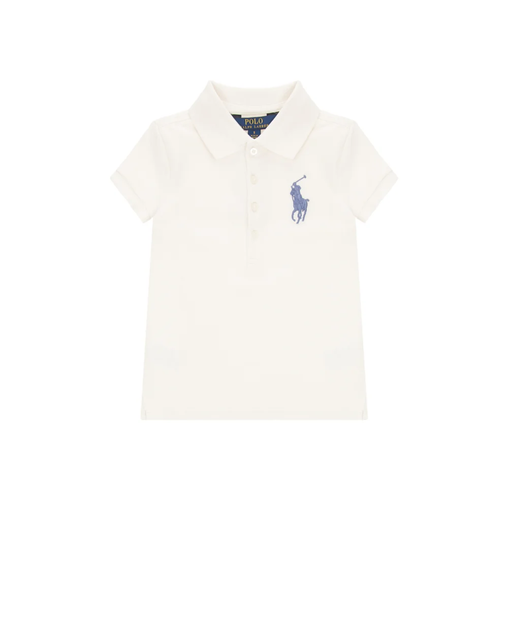 Поло Polo Ralph Lauren Kids 313698697009, белый цвет • Купить в интернет-магазине Kameron