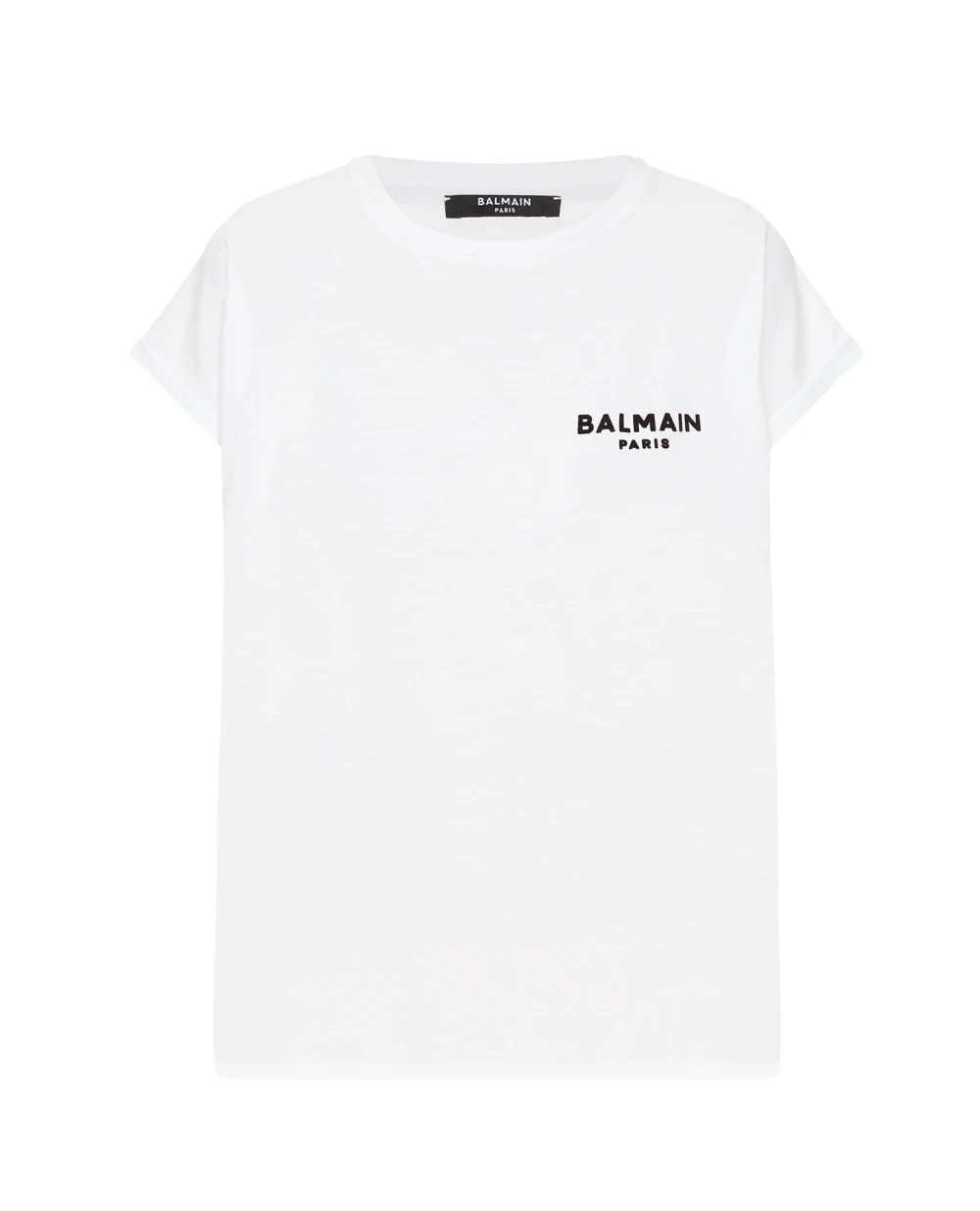Футболка Balmain UF11351I382, белый цвет • Купить в интернет-магазине Kameron
