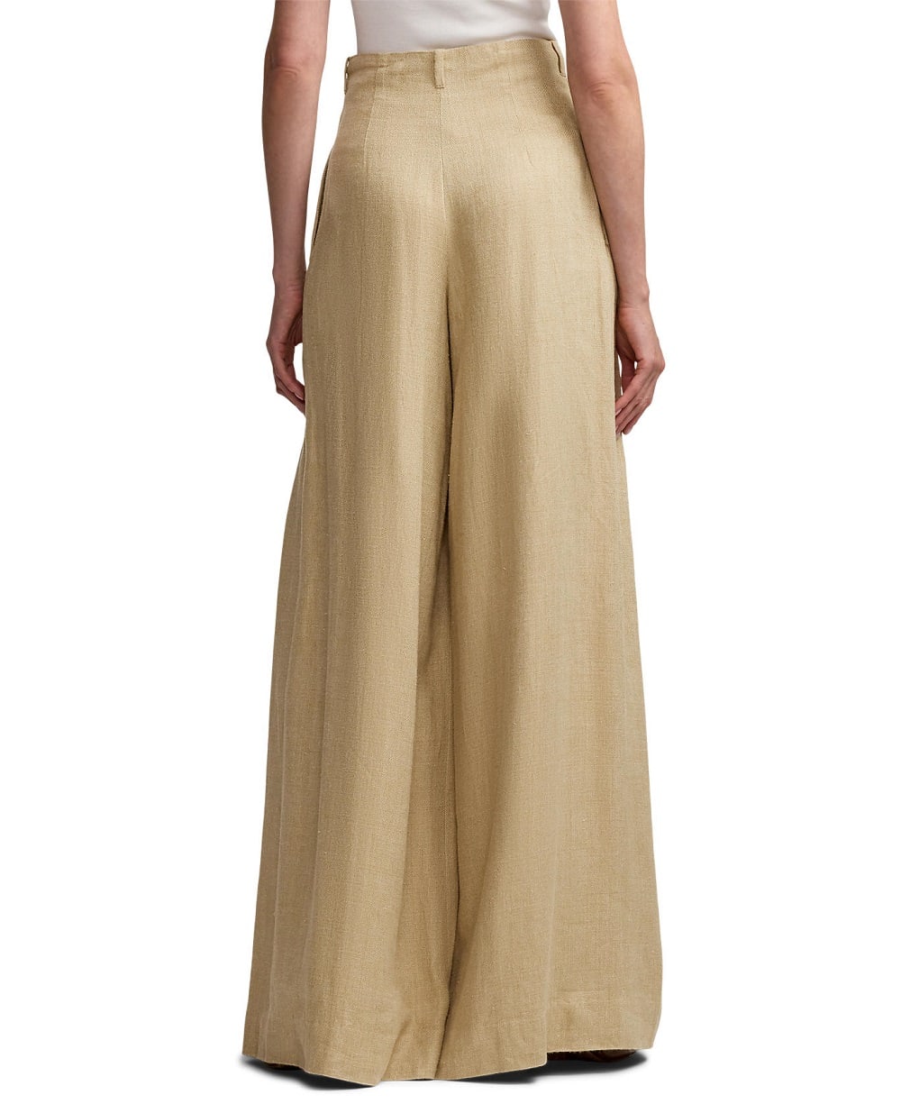 Брюки Ralph Lauren Collection 290966347001, бежевый цвет • Купить в интернет-магазине Kameron