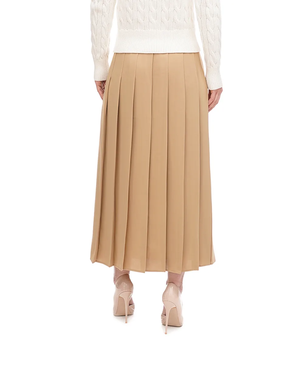 Юбка Polo Ralph Lauren 211910890001, бежевый цвет • Купить в интернет-магазине Kameron