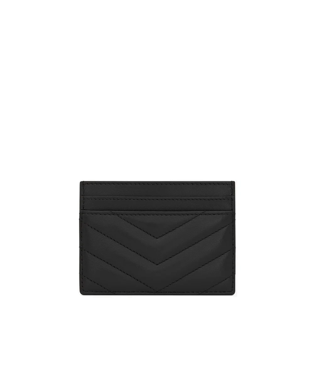 Візитниця Cassandre зі шкіри Saint Laurent 423291-AAA44, чорний колір • Купити в інтернет-магазині Kameron