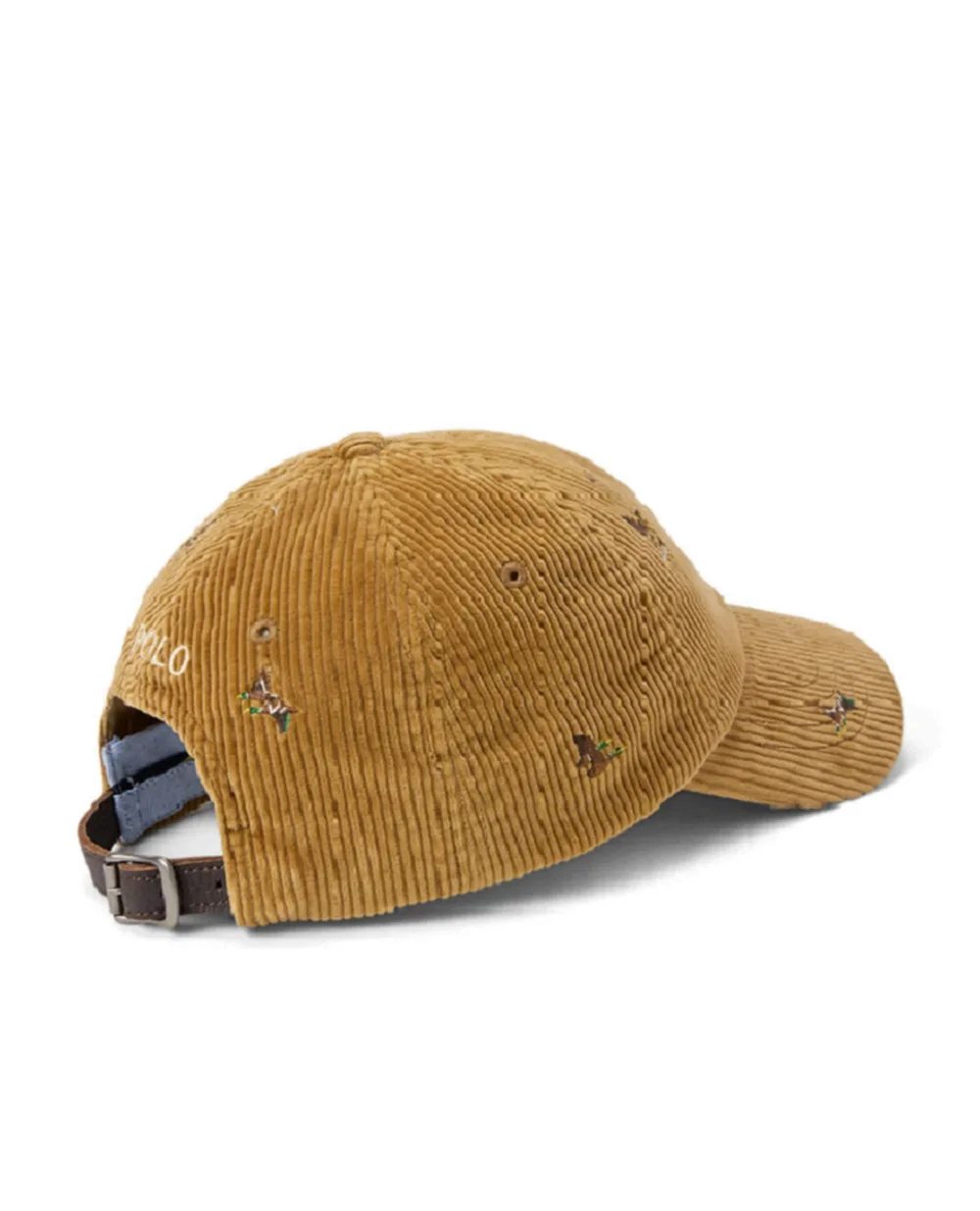 Бейсболка из вельвета Polo Ralph Lauren 710979195001, коричневый цвет • Купить в интернет-магазине Kameron