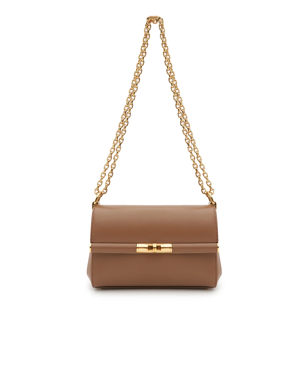 Сумка крос-боді Marlene из кожи Dolce&Gabbana BB7766-A3G19, коричневый цвет • Купить в интернет-магазине Kameron