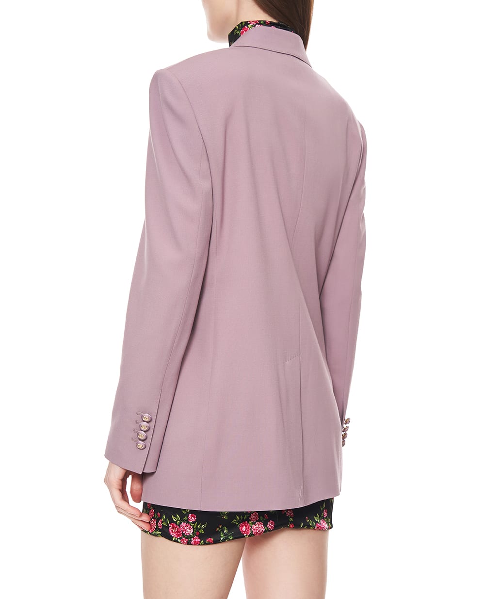 Жакет із вовни Dolce&Gabbana F29V1T-GDDPS, фіолетовий колір • Купити в інтернет-магазині Kameron