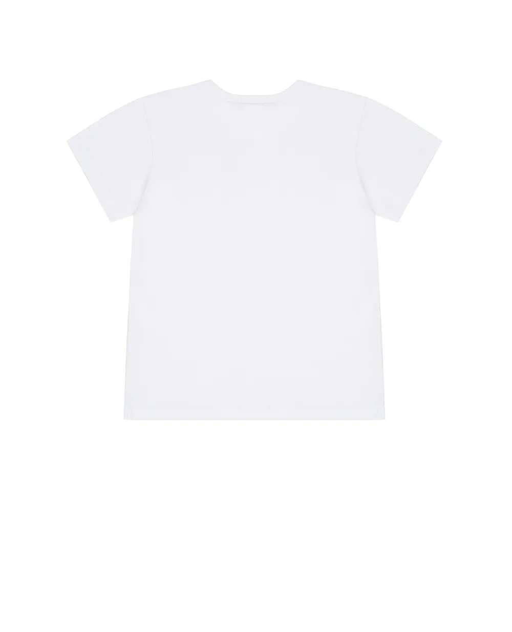 Дитяча футболка Dolce&Gabbana Kids L1JT7T-G7P1T, білий колір • Купити в інтернет-магазині Kameron