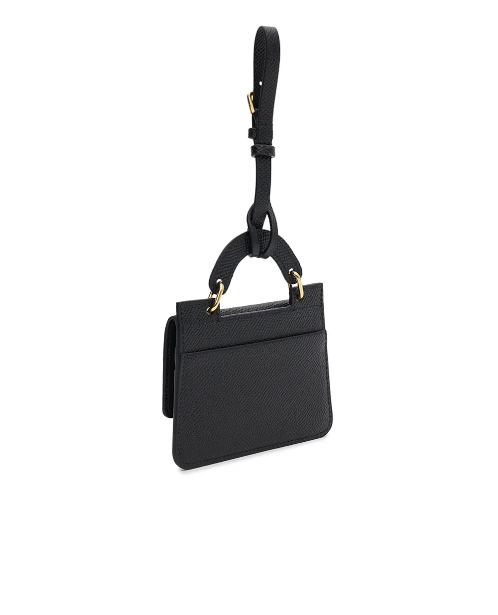 Візитниця зі шкіри Dolce&Gabbana BI3401-A5070, чорний колір • Купити в інтернет-магазині Kameron