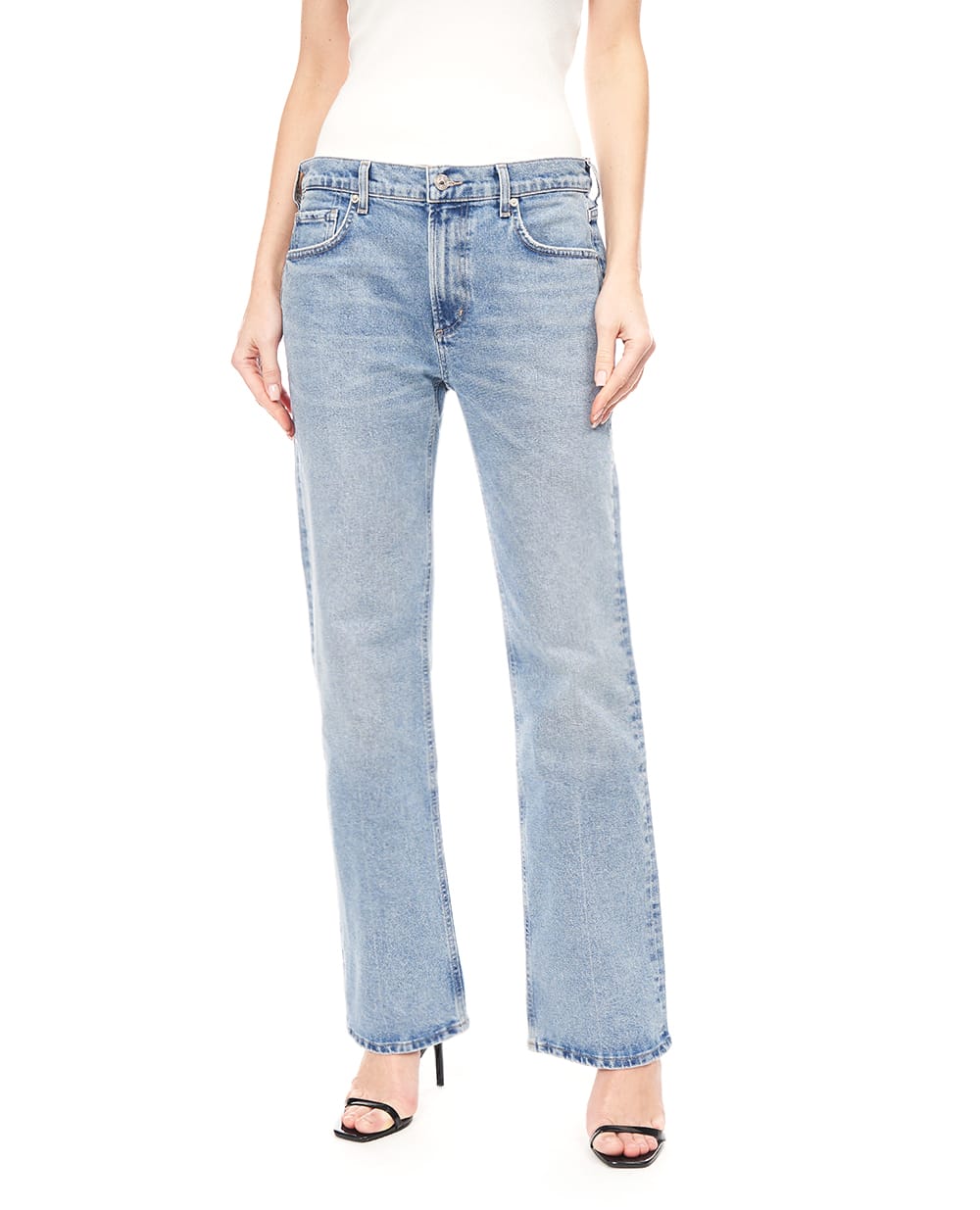 Джинси Genova CITIZENS of HUMANITY 2195-1078, чорний колір • Купити в інтернет-магазині Kameron