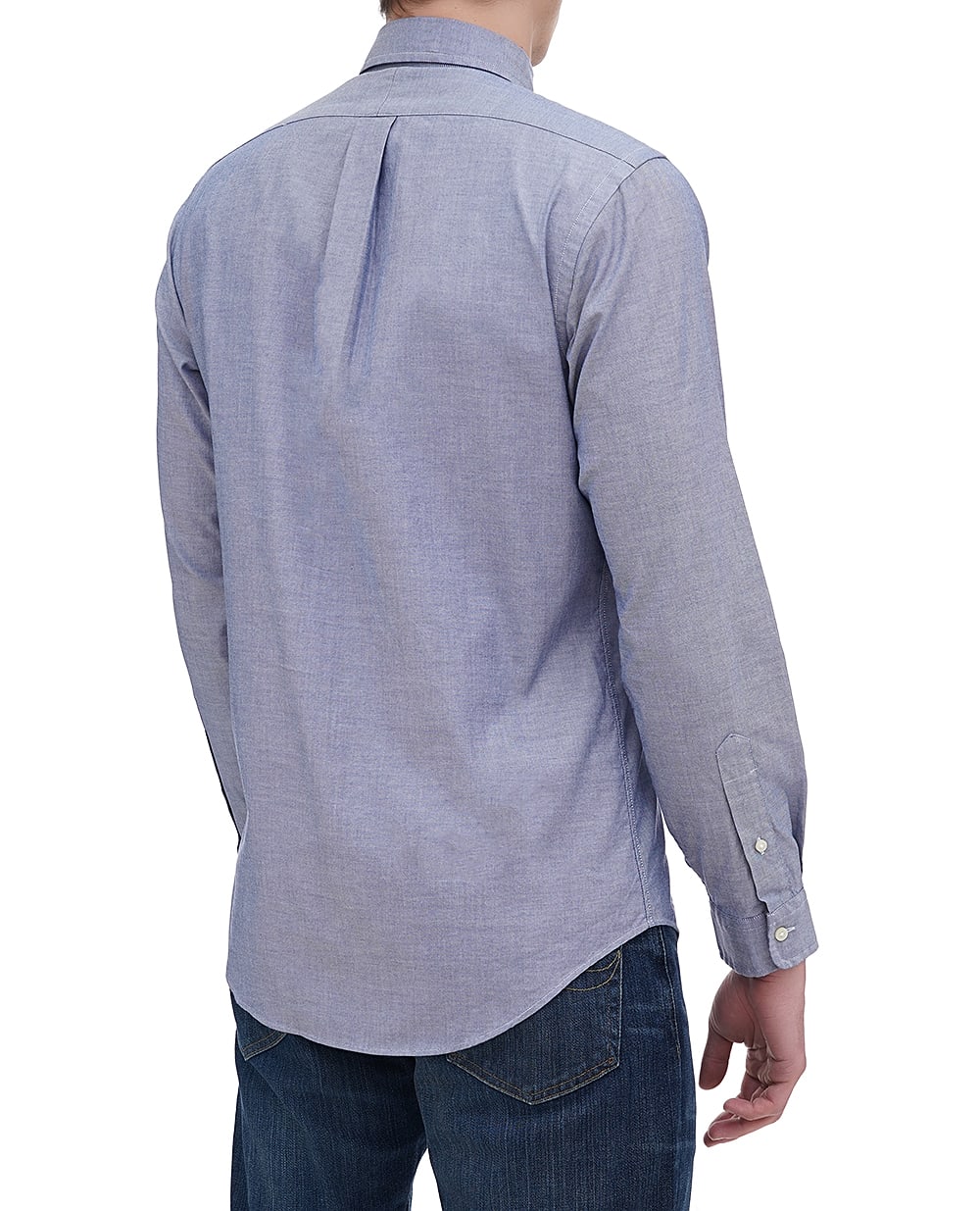 Рубашка Polo Ralph Lauren 710829480010, голубой цвет • Купить в интернет-магазине Kameron