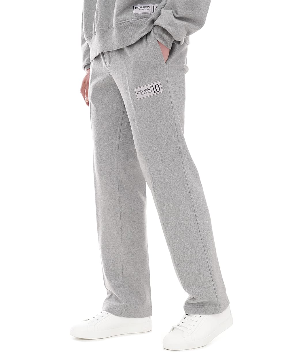 Спортивные брюки (костюм) Dolce&Gabbana GP109T-G7O2N, серый цвет • Купить в интернет-магазине Kameron