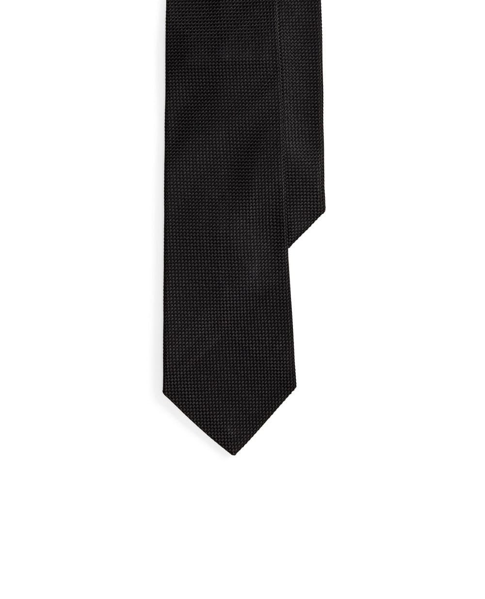 Галстук из шелка Ralph Lauren Purple Label 791977028001, черный цвет • Купить в интернет-магазине Kameron