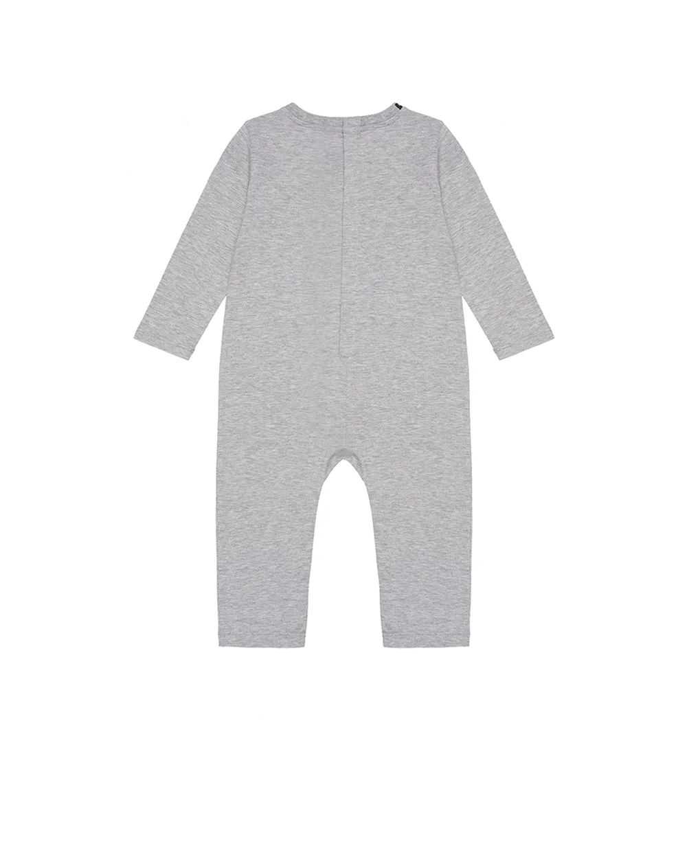 Дитячий боді з принтом Dolce&Gabbana Kids L1JOCI-G7PVE, сірий колір • Купити в інтернет-магазині Kameron