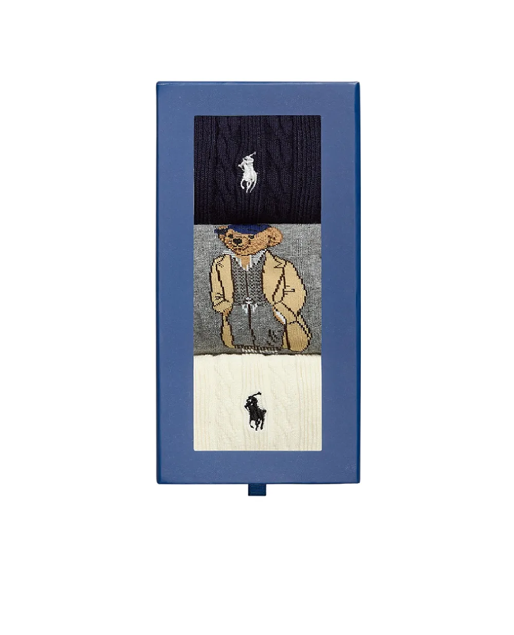 Носки Polo Bear Crew (3 пары) Polo Ralph Lauren 455982948001, разноцветный цвет • Купить в интернет-магазине Kameron