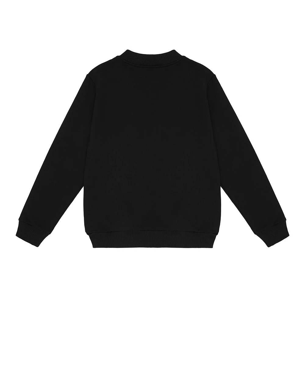 Дитячий світшот Dolce&Gabbana Kids L4JW7H-G7I2P-B, чорний колір • Купити в інтернет-магазині Kameron