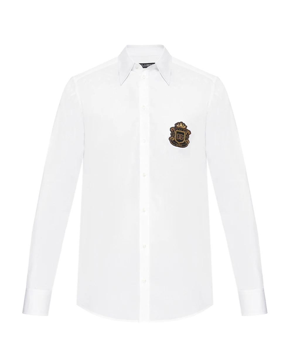 Рубашка Martini из хлопка Dolce&Gabbana G5ML1Z-GK278, белый цвет • Купить в интернет-магазине Kameron