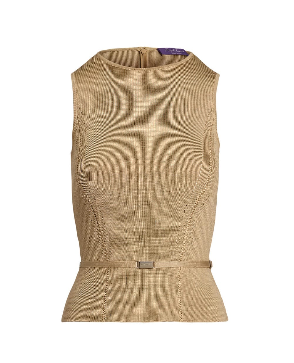Топ Ralph Lauren Collection 290963203001, бежевий колір • Купити в інтернет-магазині Kameron
