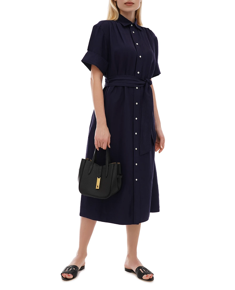 Сукня Polo Ralph Lauren 211941458002, темно-синій колір • Купити в інтернет-магазині Kameron