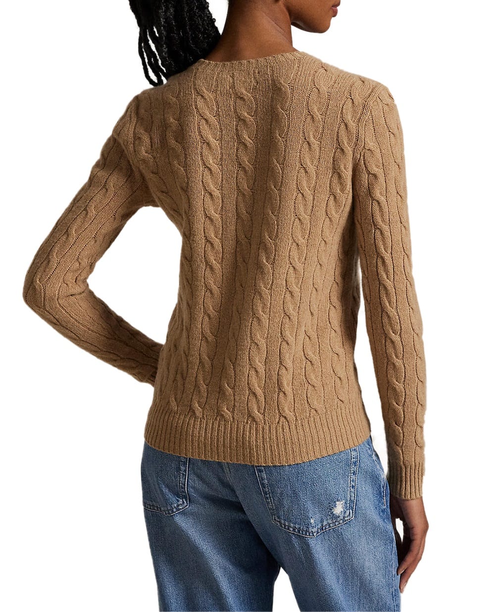 Свитер из шерсти и кашемира Polo Ralph Lauren 211971865002, коричневый цвет • Купить в интернет-магазине Kameron