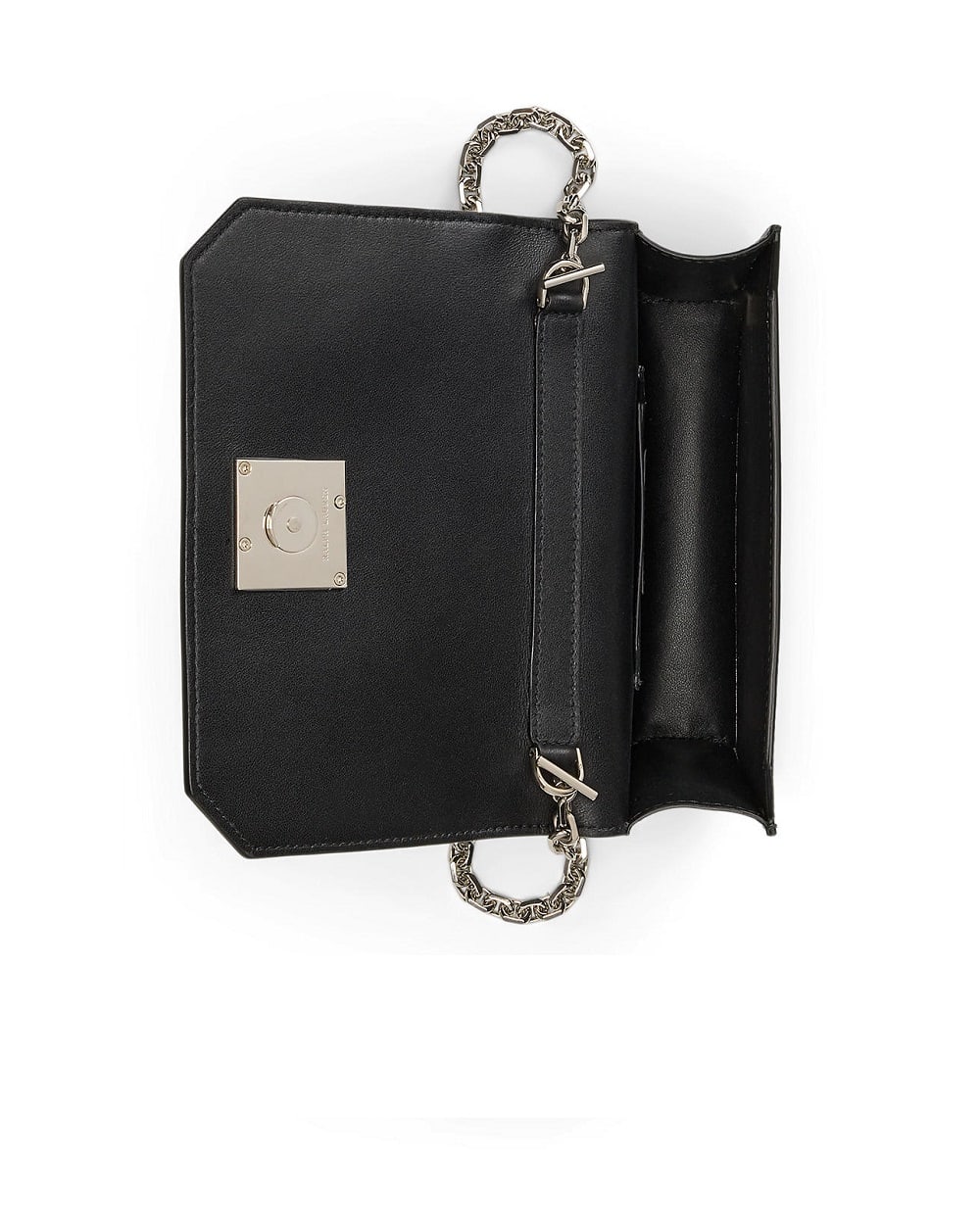 Сумка RL 888 із телячої шкіри Ralph Lauren Collection 434P02289001, зелений колір • Купити в інтернет-магазині Kameron